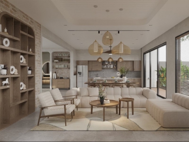 Thiết kế nội thất nhà phố