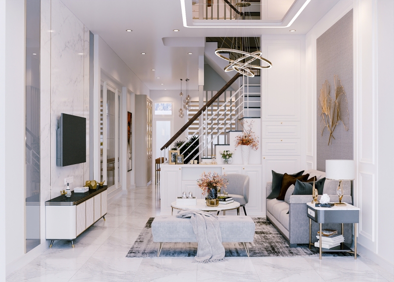 NỘI THẤT NHÀ PHỐ 3 TẦNG ANH PHAN 
